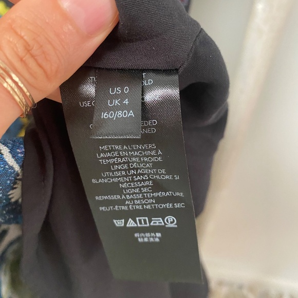 Maeve by Anthropologie Marigold Midi Party Wedding Multicolor Dress Size 0 - Picture 14 of 14